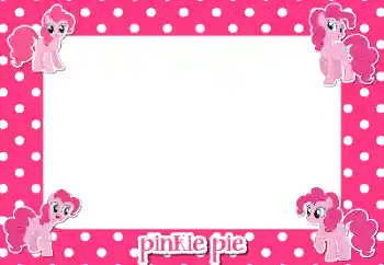 Photo effect from category Different for children № 149370. An inscription on the frame: Pinkie Pie Photo effect from category Different for children № 149370. An inscription on the frame: Pinkie Pie
