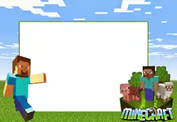 Photo effect from category Different for children № 166012. An inscription on the frame: Minecraft Photo effect from category Different for children № 166012. An inscription on the frame: Minecraft