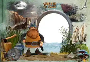 Photo effect from category Different for children № 166027. An inscription on the frame: Wickie de Viking Photo effect from category Different for children № 166027. An inscription on the frame: Wickie de Viking