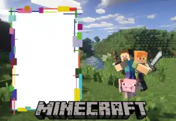 Photo effect from category Different for children № 166508. An inscription on the frame: Minecraft Photo effect from category Different for children № 166508. An inscription on the frame: Minecraft