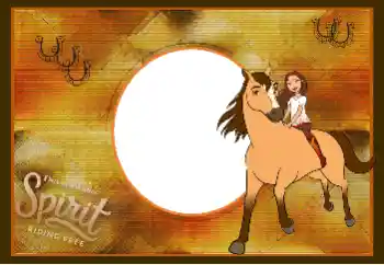 Photo effect from category Different for children № 171807. An inscription on the frame: Spirit riding free Photo effect from category Different for children № 171807. An inscription on the frame: Spirit riding free