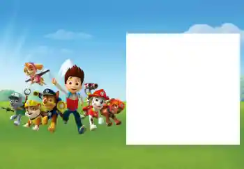 Photo effect from category Different for children № 174061. An inscription on the frame: PAW Patrol Photo effect from category Different for children № 174061. An inscription on the frame: PAW Patrol