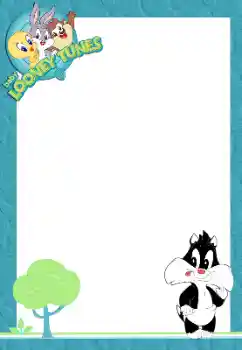 Photo effect from category Different for children № 198812. An inscription on the frame: Baby Looney Tunes