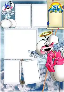 Photo effect from category The first year № 191800. An inscription on the frame: Christening