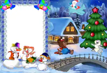 Photo effect from category Winter fun № 38193 Photo effect from category Winter fun № 38193