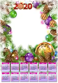 Photo effect from category Calendars № 160672. An inscription on the frame: 2026
