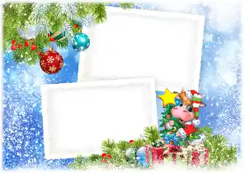 Photo effect from category Calendars № 175436. An inscription on the frame: 2026