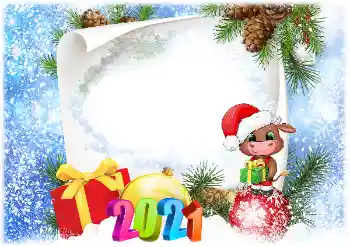 Photo effect from category Calendars № 175515. An inscription on the frame: 2026