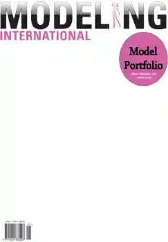 Photo effect from category Magazines № 4691. An inscription on the frame: Modeling