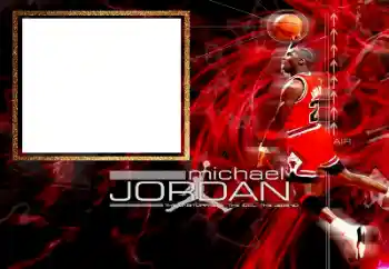 Photo effect from category Different № 206145. An inscription on the frame: Michael Jordan Photo effect from category Different № 206145. An inscription on the frame: Michael Jordan