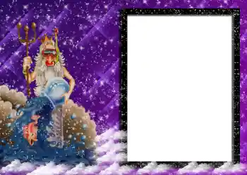 Photo effect from category Zodiac Signs № 162126. An inscription on the frame: Aquarius