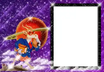 Photo effect from category Zodiac Signs № 162128. An inscription on the frame: Capricorn
