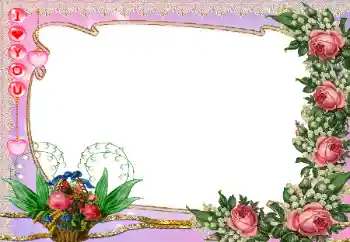 Photo effect from category Frames for Lovers № 141141. An inscription on the frame: I love you Photo effect from category Frames for Lovers № 141141. An inscription on the frame: I love you