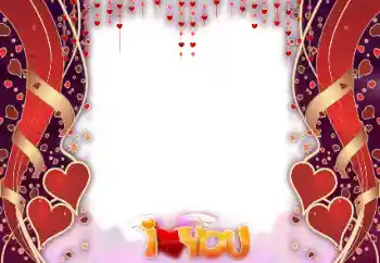 Photo effect from category Frames for Lovers № 80395. An inscription on the frame: I love you Photo effect from category Frames for Lovers № 80395. An inscription on the frame: I love you