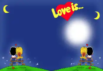 Photo effect from category Frames for Lovers № 96026. An inscription on the frame: Love is... Photo effect from category Frames for Lovers № 96026. An inscription on the frame: Love is...