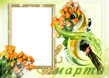 Photo effect from category Women's Day cards № 1021