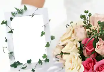 Photo effect from category Women's Day cards № 9809. An inscription on the frame: Happy Women's Day