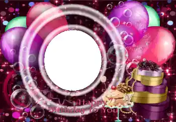 Photo effect from category Birthday cards № 105609. An inscription on the frame: Happy Birthday! Photo effect from category Birthday cards № 105609. An inscription on the frame: Happy Birthday!