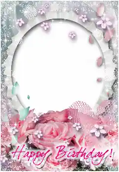 Photo effect from category Birthday cards № 2194. An inscription on the frame: Happy Birthday! Photo effect from category Birthday cards № 2194. An inscription on the frame: Happy Birthday!