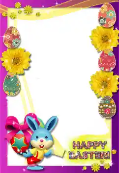 Photo effect from category Easter cards № 151852. An inscription on the frame: Happy Easter! Photo effect from category Easter cards № 151852. An inscription on the frame: Happy Easter!