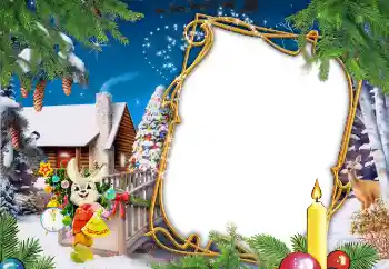 Photo effect from category New Year cards № 127207 Photo effect from category New Year cards № 127207