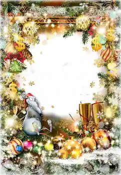 Photo effect from category New Year cards № 161978 Photo effect from category New Year cards № 161978