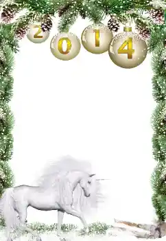 Photo effect from category New Year cards № 38748