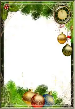 Photo effect from category New Year cards № 38901