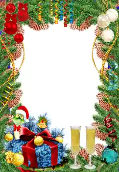 Photo effect from category New Year cards № 5451 Photo effect from category New Year cards № 5451