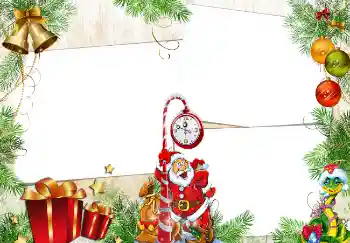 Photo effect from category New Year cards № 5452 Photo effect from category New Year cards № 5452