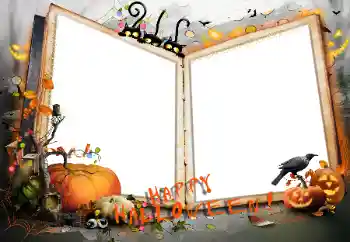 Photo effect from category Different holidays № 124304. An inscription on the frame: Happy Halloween Photo effect from category Different holidays № 124304. An inscription on the frame: Happy Halloween