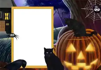 Photo effect from category Different holidays № 128555. An inscription on the frame: Happy Halloween Photo effect from category Different holidays № 128555. An inscription on the frame: Happy Halloween