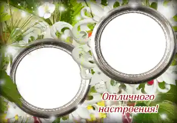 Photo effect from category Different holidays № 139887. An inscription on the frame: Excellent mood! Photo effect from category Different holidays № 139887. An inscription on the frame: Excellent mood!