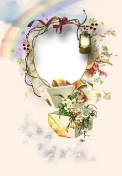 Photo effect from category Different holidays № 186036. An inscription on the frame: Congratulations!