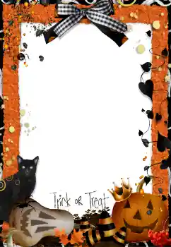 Photo effect from category Different holidays № 84064. An inscription on the frame: Trick or Treat Photo effect from category Different holidays № 84064. An inscription on the frame: Trick or Treat