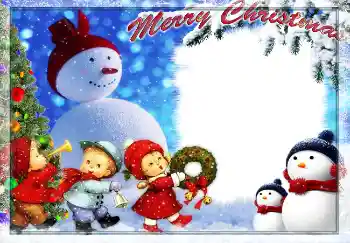 Photo effect from category Christmas cards № 3390. An inscription on the frame: Merry Christmas! Photo effect from category Christmas cards № 3390. An inscription on the frame: Merry Christmas!