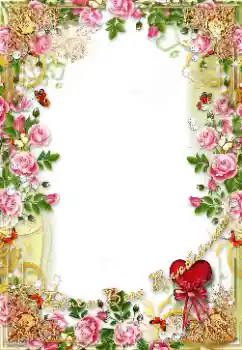 Photo effect from category Valentine's Day cards № 130720. An inscription on the frame: Happy Valentines Day!