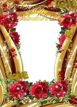 Photo effect from category Valentine's Day cards № 1438. An inscription on the frame: Happy Valentines Day! Photo effect from category Valentine's Day cards № 1438. An inscription on the frame: Happy Valentines Day!