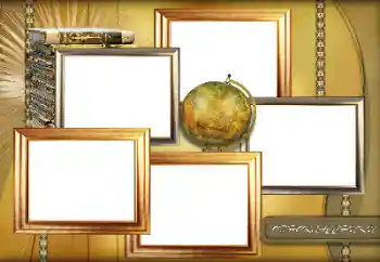 Photo effect from category Different for school № 129857. An inscription on the frame: Our class