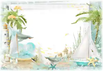 Photo effect from category Summer № 142401. An inscription on the frame: Summer