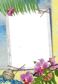 Photo effect from category Summer № 20258. An inscription on the frame: Море, лагуна...