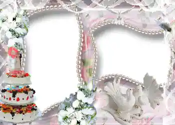 Photo effect from category Wedding frames № 1073 Photo effect from category Wedding frames № 1073