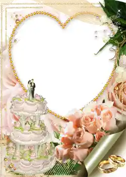 Photo effect from category Wedding frames № 1082 Photo effect from category Wedding frames № 1082