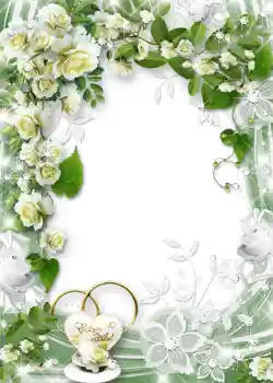 Photo effect from category Wedding frames № 1090 Photo effect from category Wedding frames № 1090