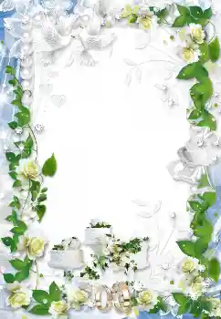 Photo effect from category Wedding frames № 1625 Photo effect from category Wedding frames № 1625