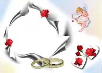 Photo effect from category Wedding frames № 179 Photo effect from category Wedding frames № 179