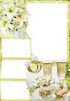 Photo effect from category Wedding frames № 6516 Photo effect from category Wedding frames № 6516